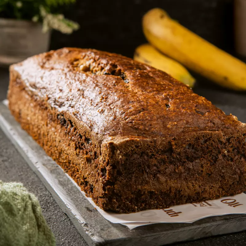 Pan de Banano Saludable