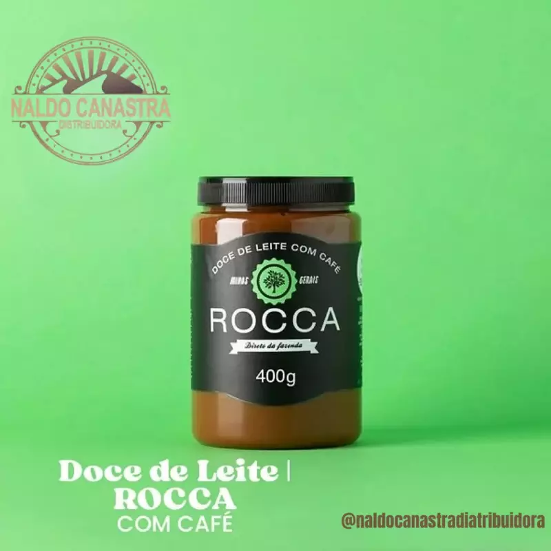 Doce de leite Rocca c/ café