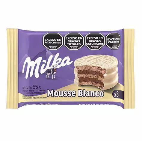 MILKA MOUSE TRIPLE BLANCO