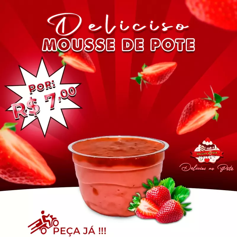 Mousse de Morango