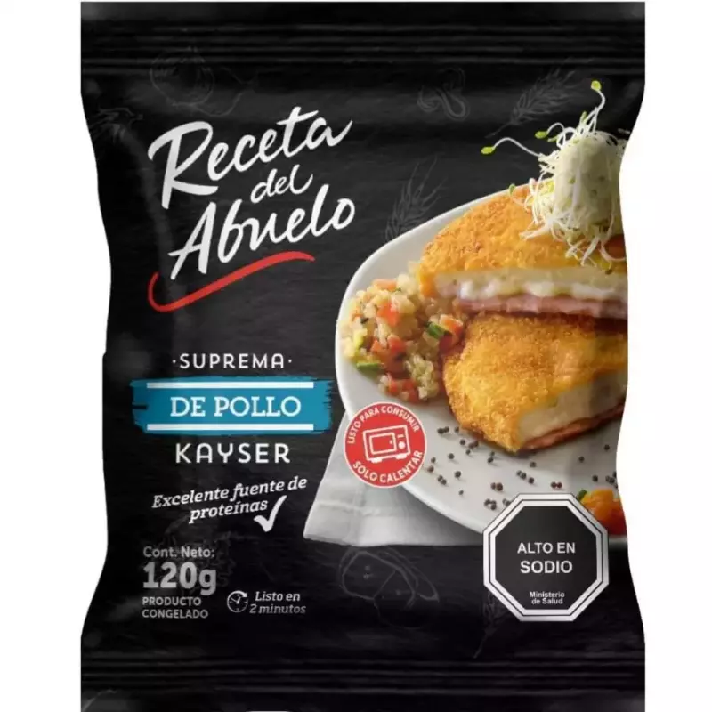 Suprema de pollo RDA 120grs