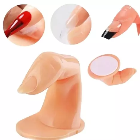 Dedos de práctica (Con uña)