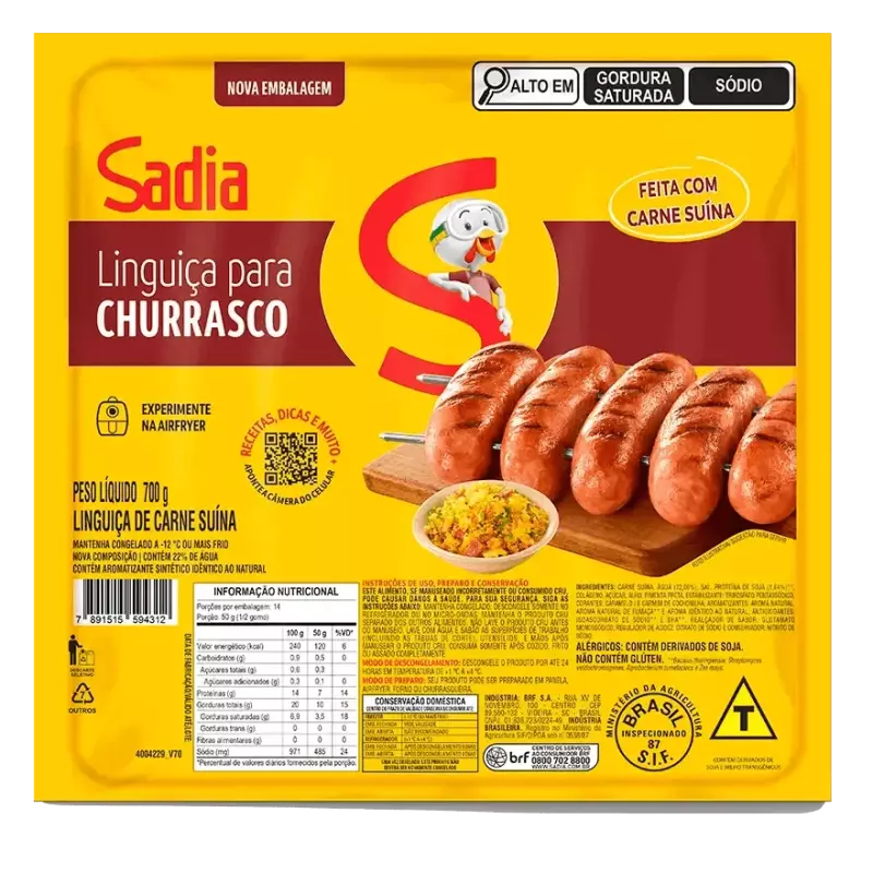 LINGUIÇA SADIA 700g