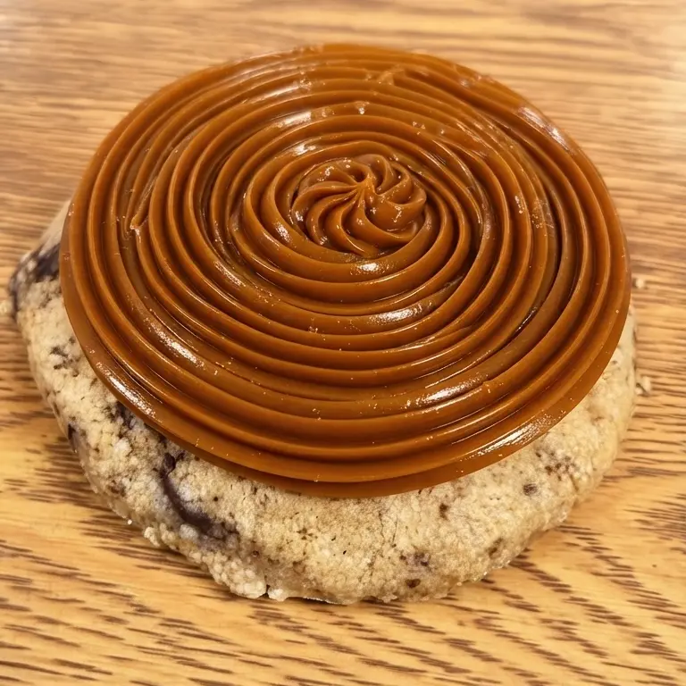 Cookie c/ Cobertura de Doce de Leite