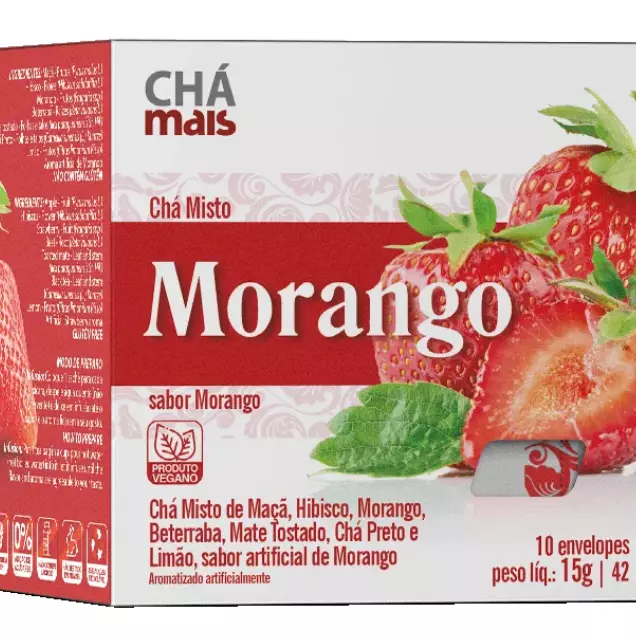 Chá Mais (morango)