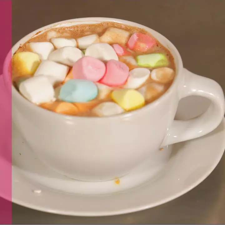 Chocolate con bombones