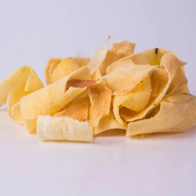 Chips mandioca cebola e salsa