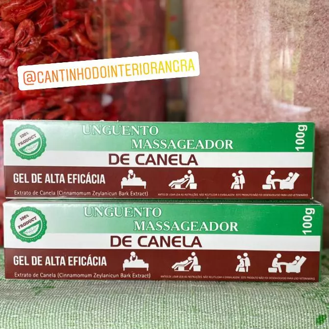 Pomada Canela de Velho 100gr