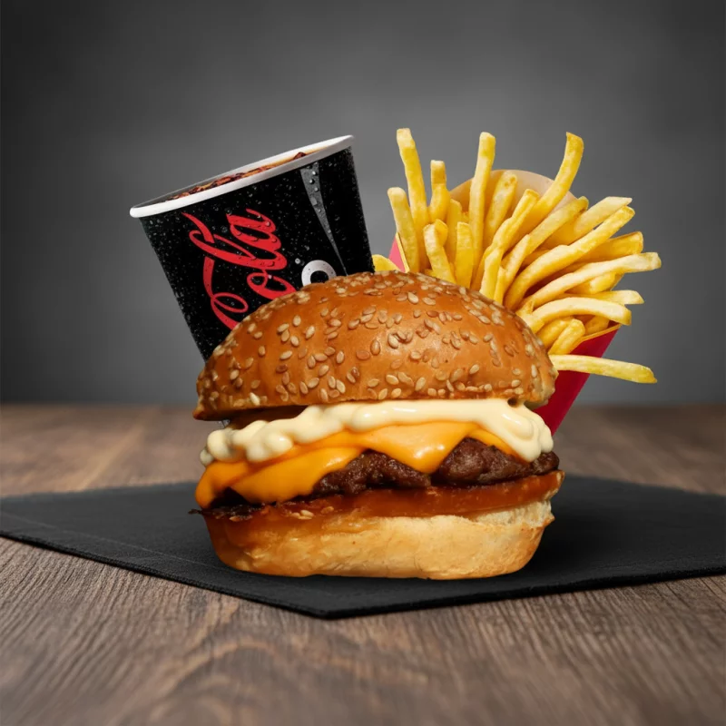 Promo Individual Burger Sencilla