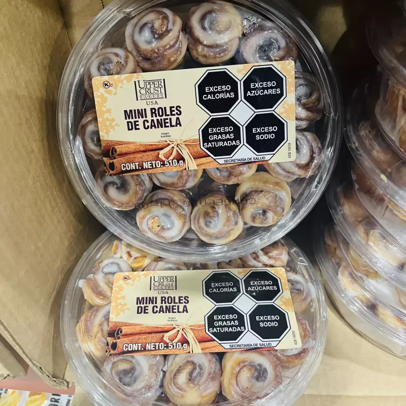 Mini roles de canela/ Upper Crust