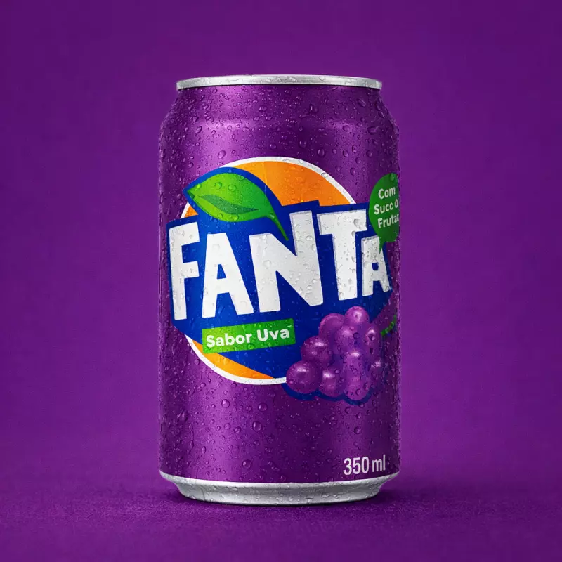 Fanta uva lata 350ml