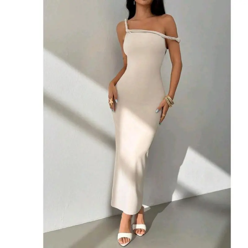 Vestido beige