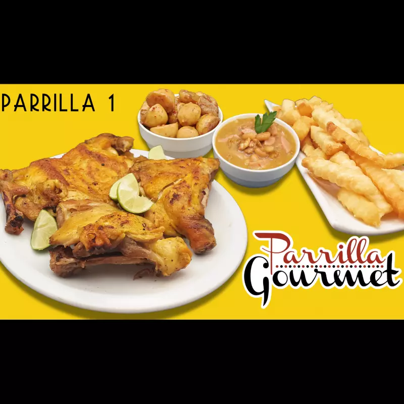 Parrilla 1 - Pollo a la parrilla
