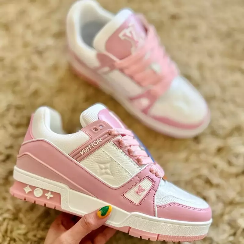 TENIS LOUIS VUITTON TRAINER PINK