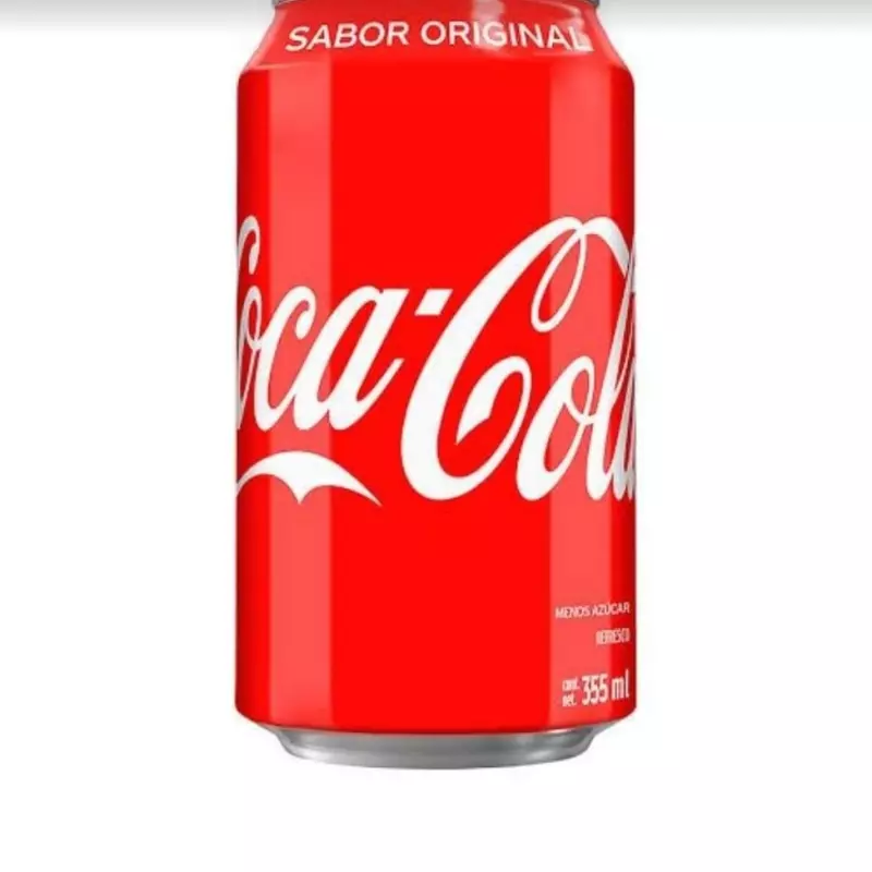 Soda de lata Coca Cola