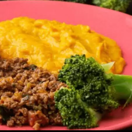 Carne Moída c/ Purê de Mandioquinha