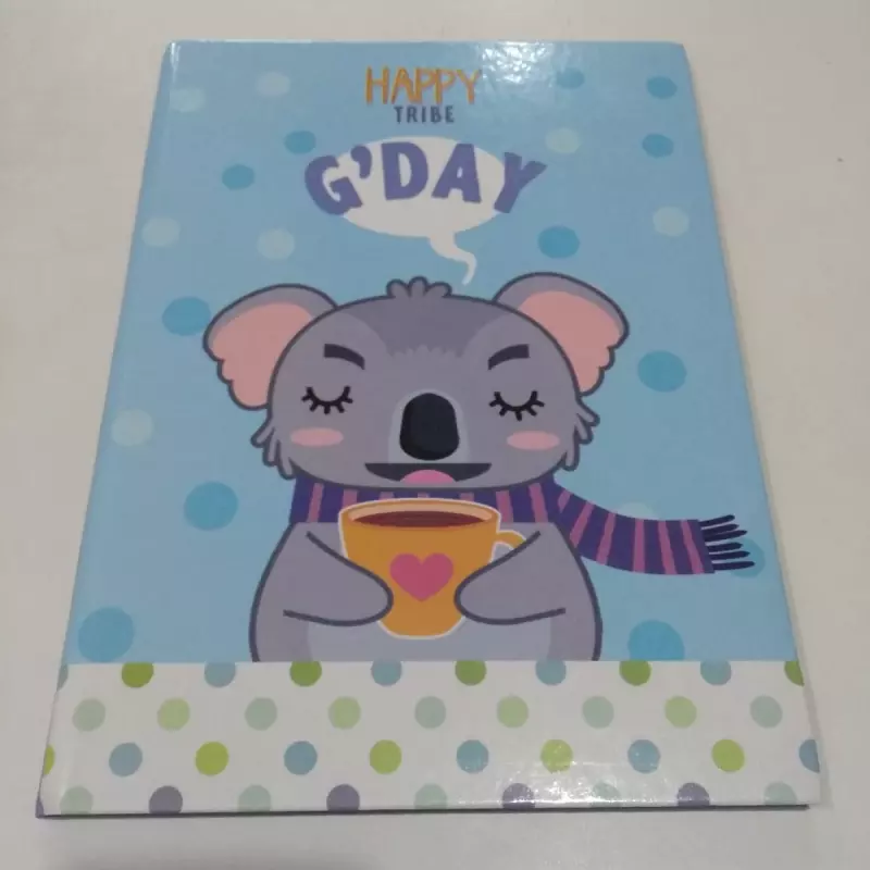 Caderno BrochuraHappy Tribe - Maxima