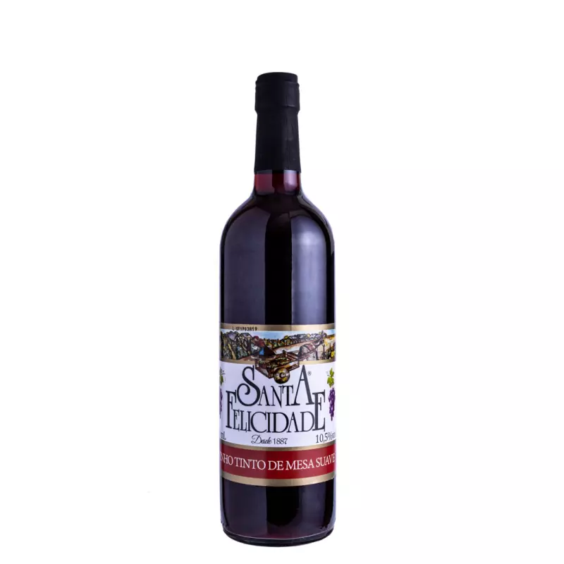 VINHO TINTO SANTA FELICIDADE 1L