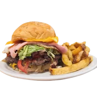 Hamburguesa Bony´s con papas