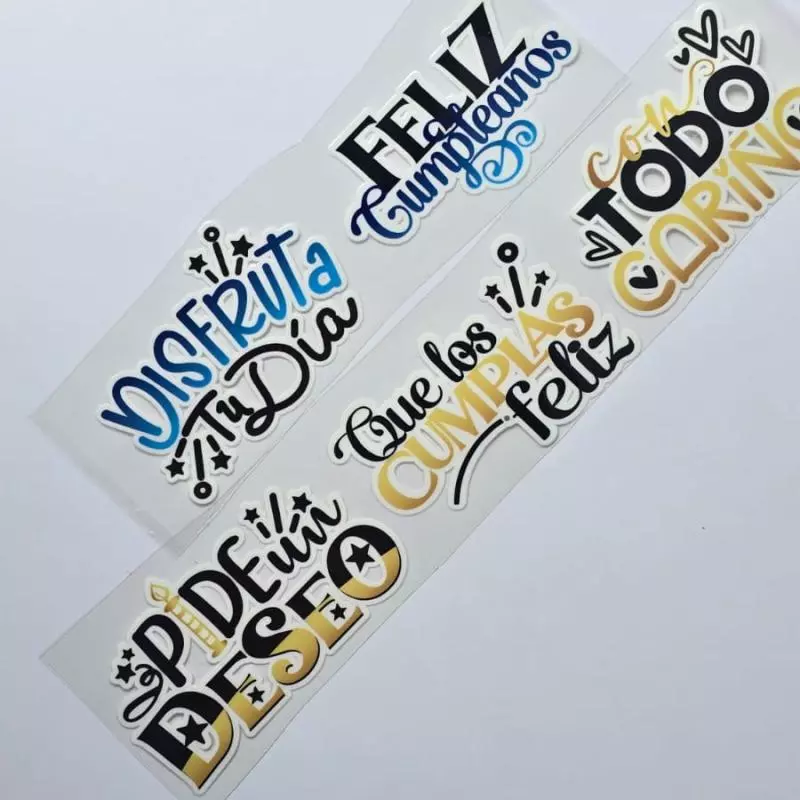 Dtf globo cumpleaños masculino