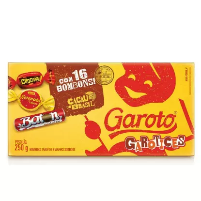 Caixa De Bombom Garoto 250g