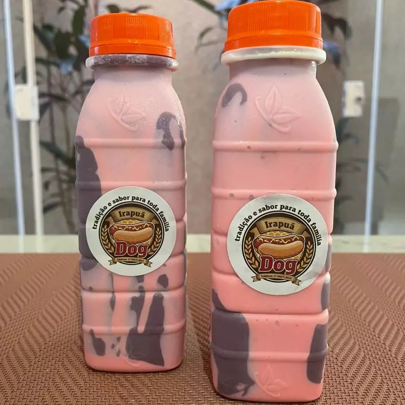AÇAÍ COM MORANGO 300ML