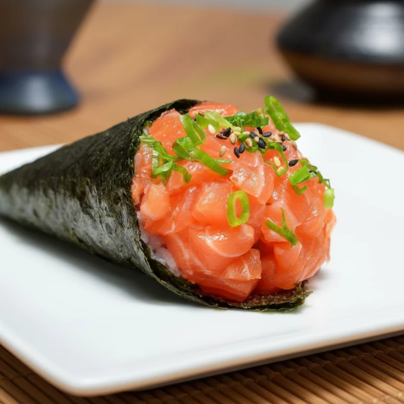 Temaki Salmão Simples