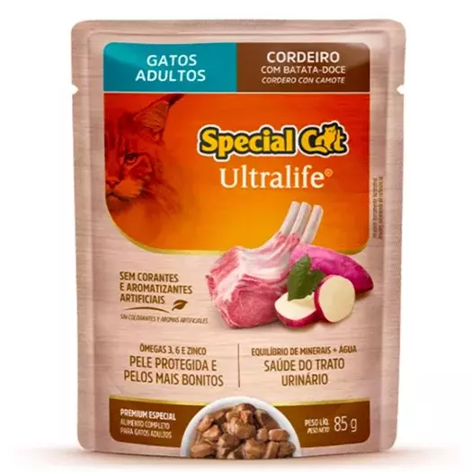 Special Cat Sachê Cordeiro 85g