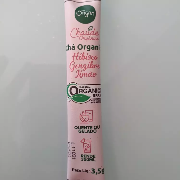 Chá Solúvel hibisco gengibre 3,5g