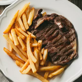 Contra Filé com Fritas