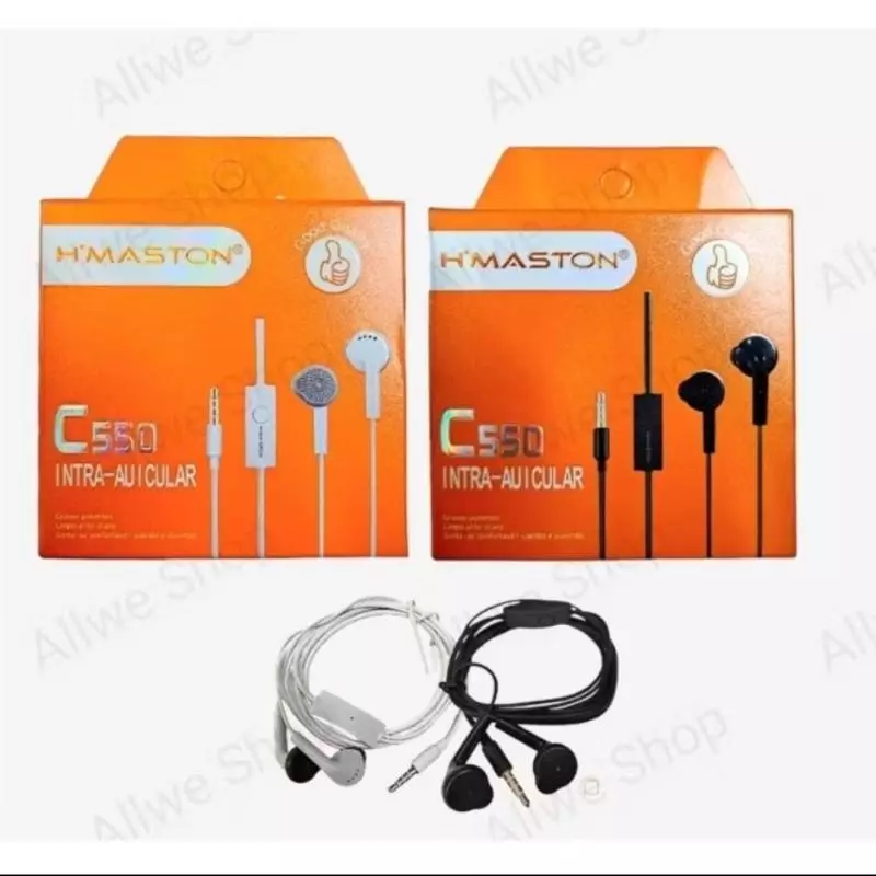 fone ouvido com microfone H`MASTON