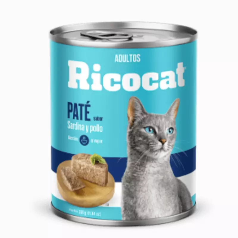 RICOCAT Paté Sardina y Pollo 330 GR