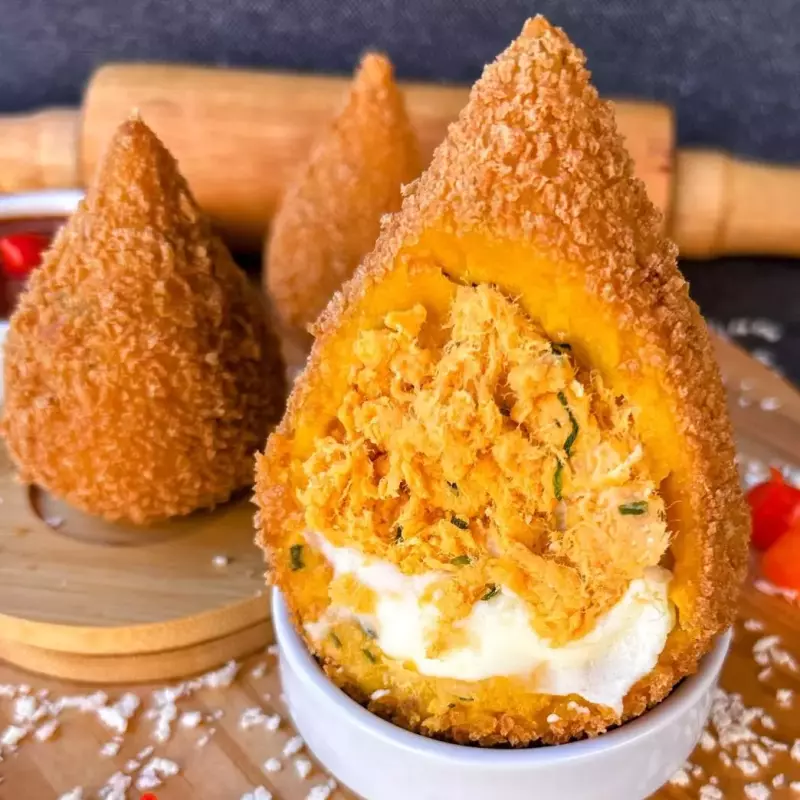 Coxinha Caipira Gourmet