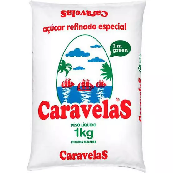 Açúcar caravelas 1kg