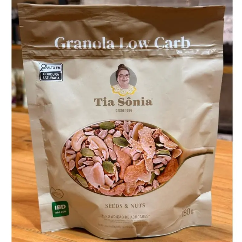 GRANOLA LOW CARB TIA SONIA 180G