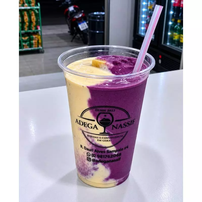 BATIDA DE AÇAÍ C MARACUJÁ
