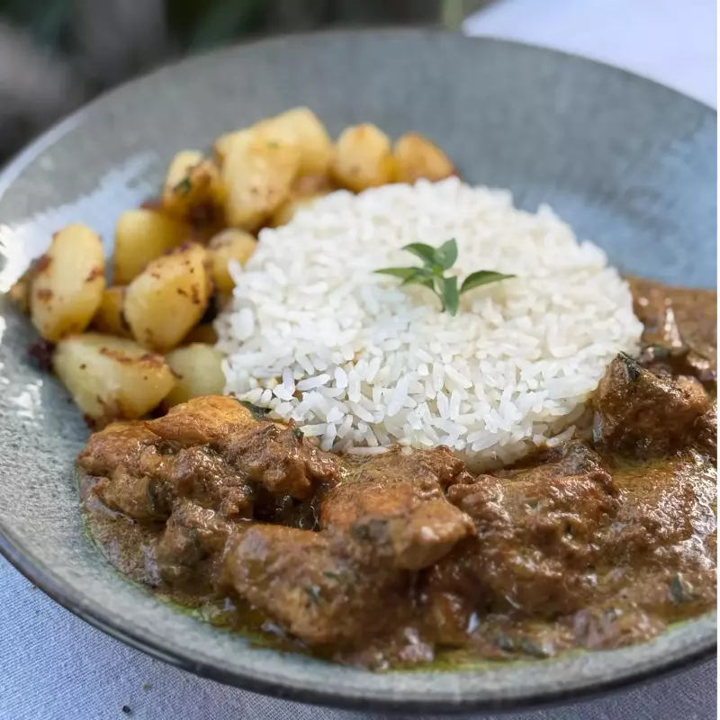 Frango ao Curry