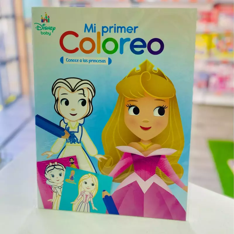 PRINCESAS - MI PRIMER COLOREO