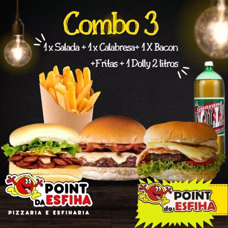 Combo 3 Lanches