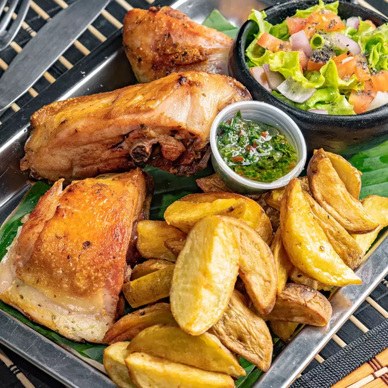 Picada de pollo