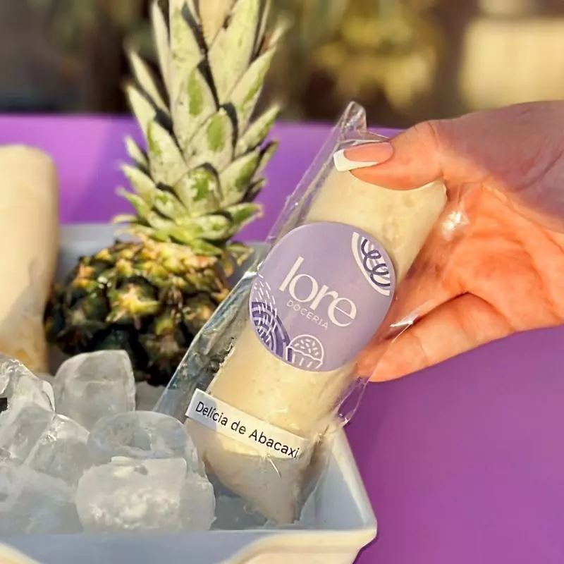 GELADINHO:DELICIA DE ABACAXI