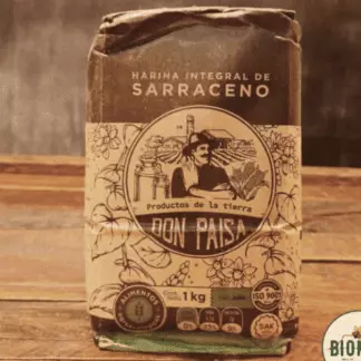 Harina integral de sarraceno