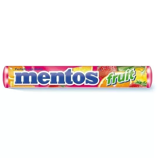 Bala Mentos Frutas 14un