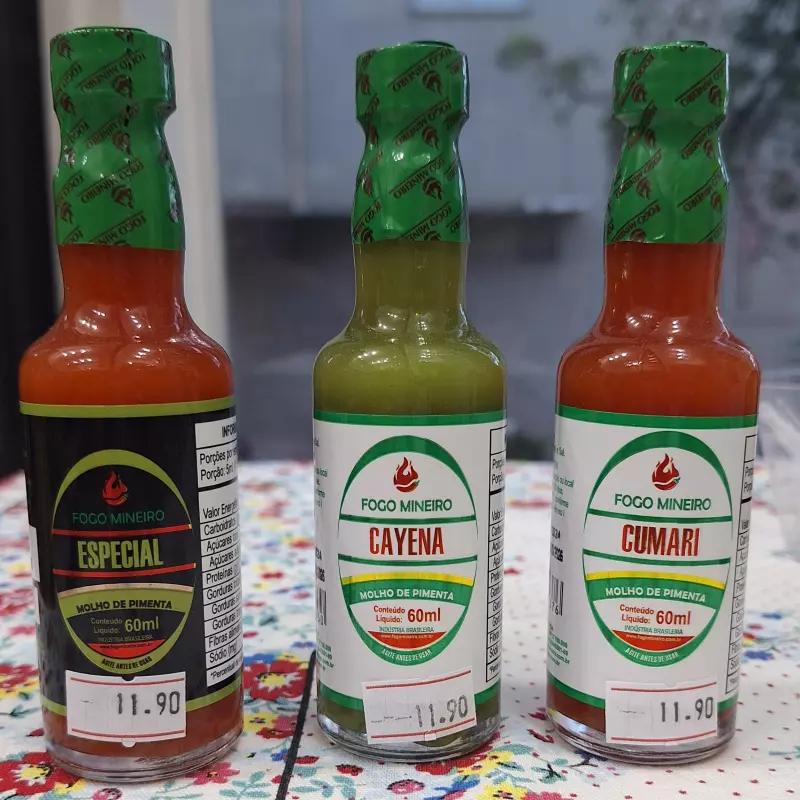 Molho de Pimenta 60ml