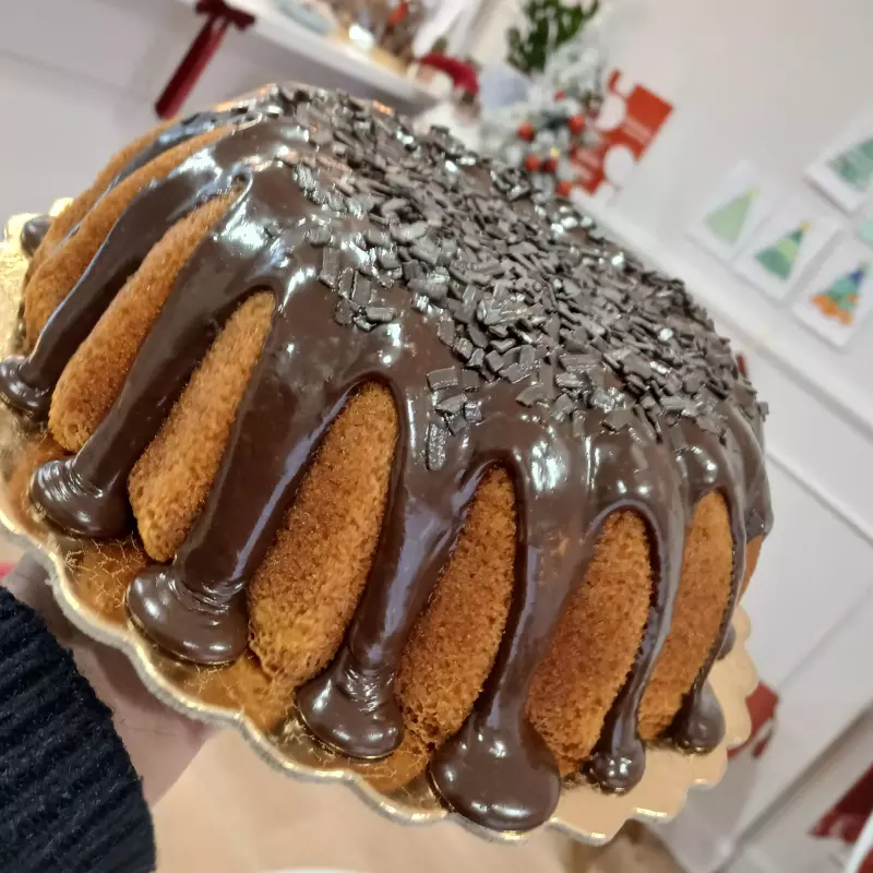 Bolo de Cenoura c/Brigadeiro