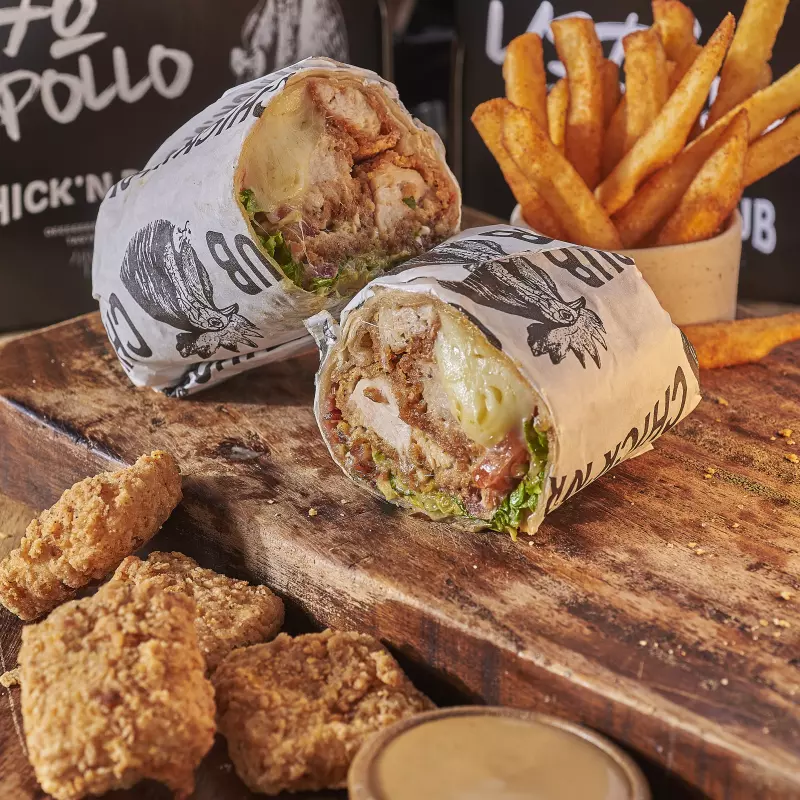 Combo Wrap + 4 Nuggets + Francesas