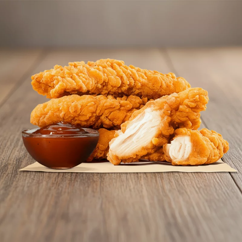 Porção Sassami empanado e frito