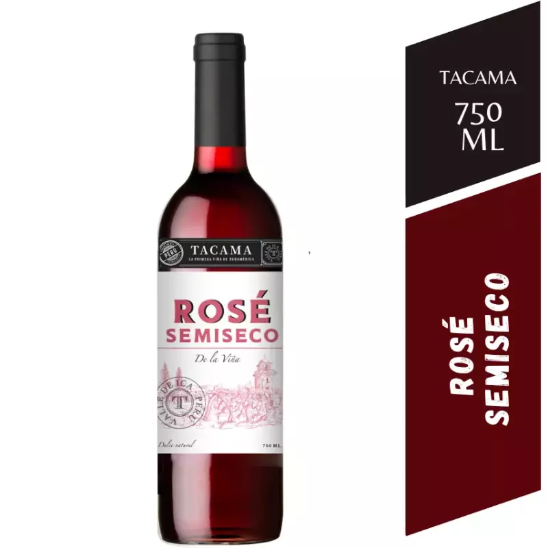 Vino Tacama Rose Semiseco - 750 Ml
