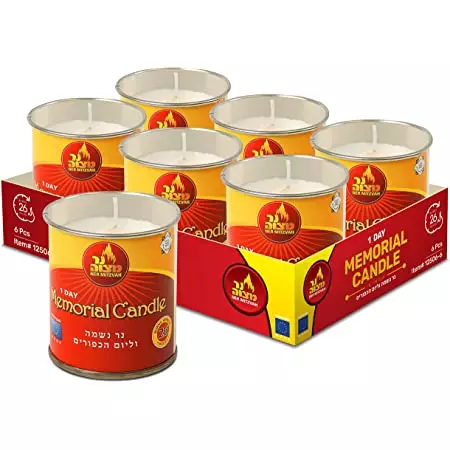 SKU 12069.  1 DAY  MEMORIAL CANDLE