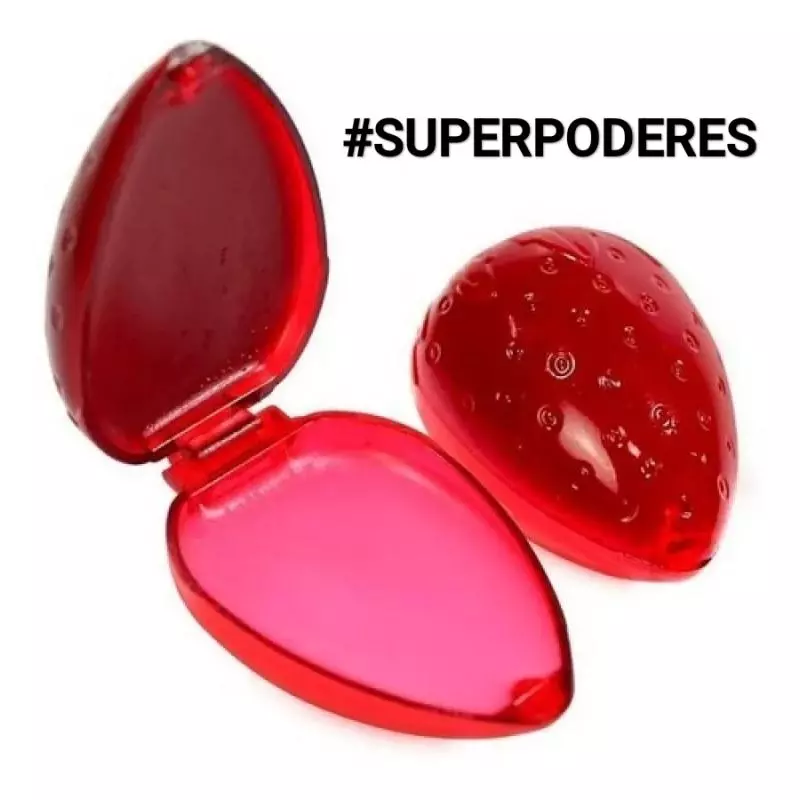 Brilho Labial Morango #SUPERPODERES